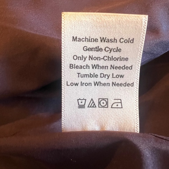 Coldwater Creek Ridgeline Ponte Plum Vest Jacket, Size Medium 10/12 - Picture 10 of 13